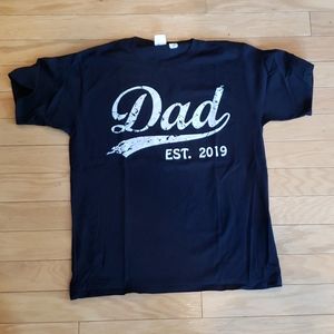 Dad est. 2019 t-shirt